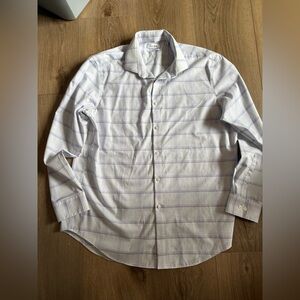 Men's Calvin Klein infinite wrinkle free dress shirt